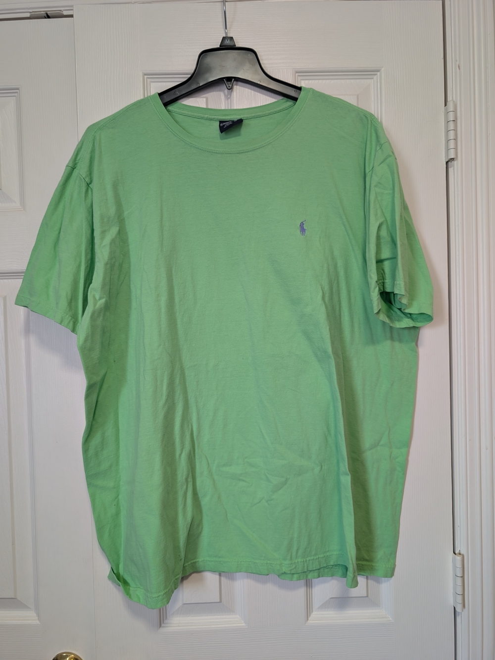 Ralph Lauren Short Sleeve Crewneck Tee in Light Green with Blue Pony